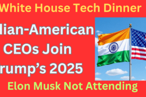 Indian-American Tech CEOs at Trump’s 2025 White House Dinner, Elon Musk Absent