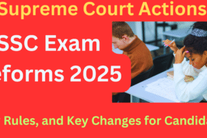 SSC Exam Reforms 2025: Supreme Court Actions, New Rules, and Key Changes for Candidates
